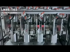 Видео работы машины для контейнеров из алюминиевой фольги T80