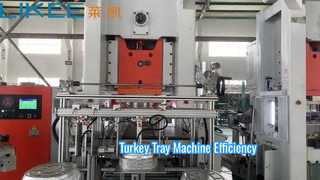 Машина для изготовления лотков для индейки из алюминиевой фольги LK-T80