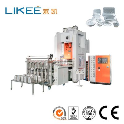 Купить LK-T80 Food Container Punching Machine with 1-Year Warranty Lifelong Technical Support and 12000pcs/hour Production Speed online manufacture