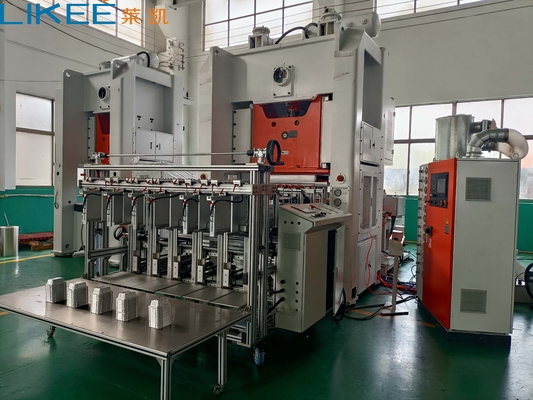 Купить Эффективность Siemens Motor Mitsubishi PLC Control Алюминиевая фольга Контейнерная машина online manufacture