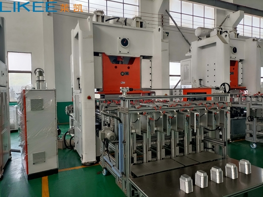 Купить Линия производства контейнеров из алюминиевой фольги Mitsubishi Electronic PLC online manufacture