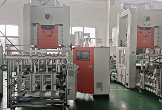 Купить Schneider Electric Aluminum Foil Tray Making Machine with Mitsubishi PLC online manufacture