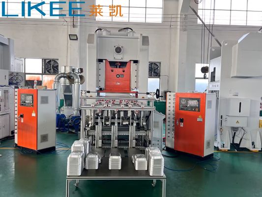 Купить Машина для производства алюминиевых контейнеров T80, перерабатываемая, гладкая стенка, прямоугольная, одноразовая, для выпечки online manufacture