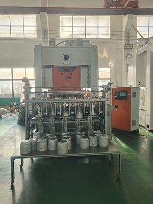 Купить LK-T80 Машина для вырубки контейнеров для пищевых продуктов для тонкой и толстой фольги, ручки, материал 0,025–0,2 мм, с точностью online manufacture