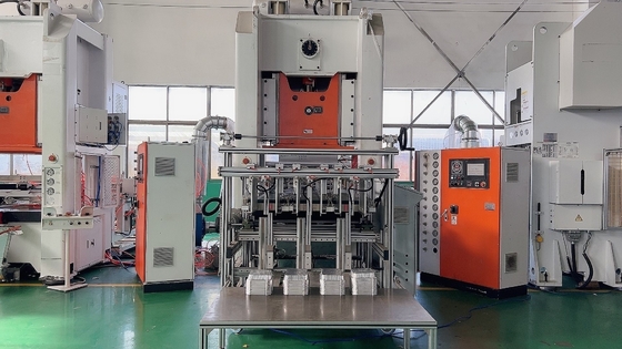 Полностью автоматический PLC Мицубиси производственной линии пищевого контейнера алюминиевой фольги