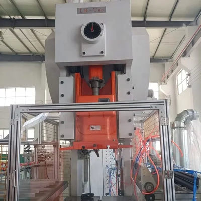 LK-T63 Siemens Motor Controlled 9000PCS per Hour Aluminum Foil Container Making Line