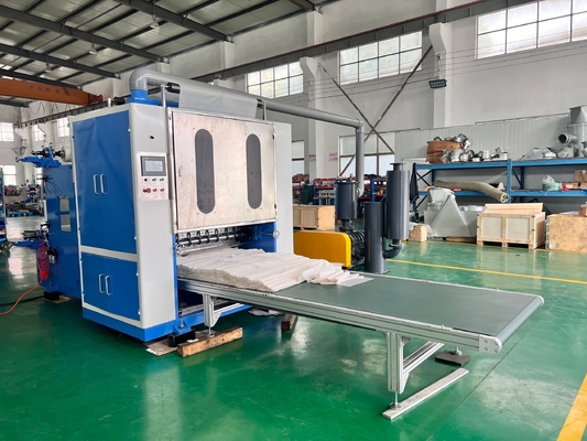 Полностью автоматическая HDPE пластиковая пластырь поп-ап листы переплетная машина легкая эксплуатация