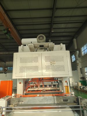 LK-T80 Food Container Punching Machine Equipped with Closed Lubrication System