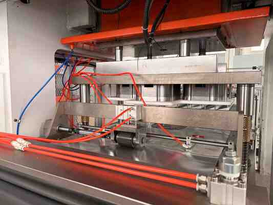 LK-T80 прямоугольный контейнер из алюминиевой фольги с складчатой стеной одноразовый контейнер для пищи