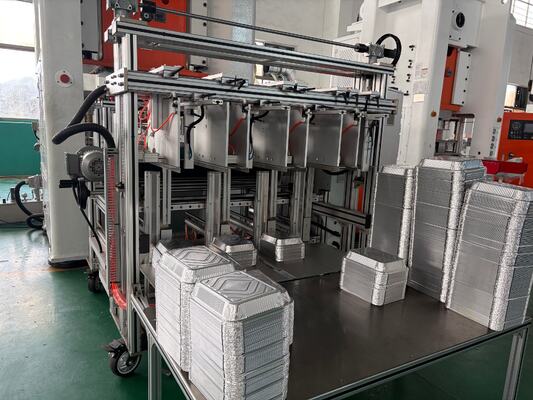 LK-T80 Оригинальные 8389 OEM алюминиевые лотки для еды на вынос без специфического запаха, изготовленные на станке