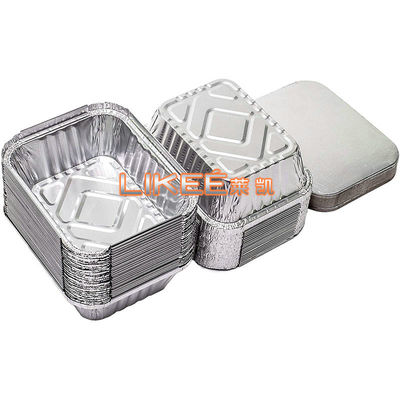 Сверхмощная округлая форма изоляции пищевого контейнера алюминиевой фольги 450ml